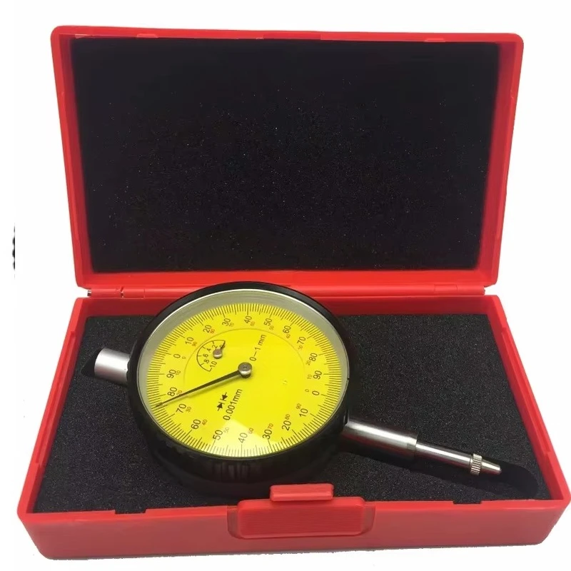 Shockproof Micron Dial Indicator 1mm 0-1mm 0-5mm 0.001mm with Jewels Precision Measurement Tool for Workshop And Laboratory