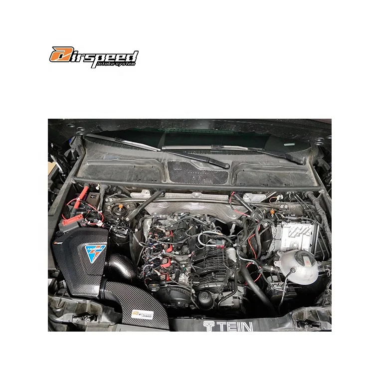 

Airspeed Brand Light Weight and High Strength 100% Dry Carbon Fiber Cold Air Intake System for AUDI Q5 B9