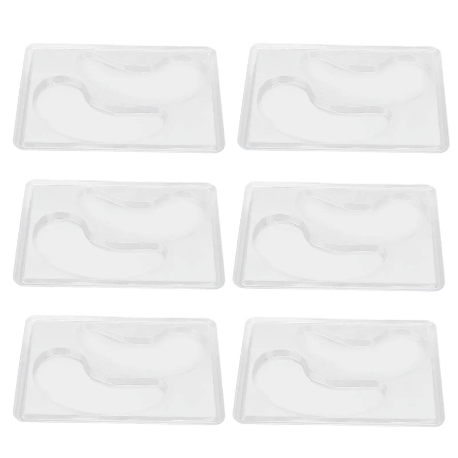 DIY Under Eye Patches Molds Safe Healthy Natural Reusable Transparent Eye Mask Patch Tray Plate Eye Mask Mold