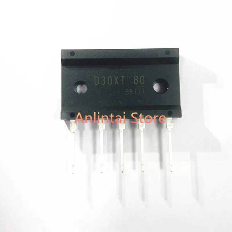 2PCS D30XT80  D75JFT80  D75JFT80V  ZIP-5  Diode Rectifier Bridge Single Bridge Rectifiers Bridge Diode