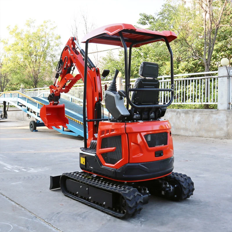 Heavy-Duty 1.8 Ton Mini Excavator, CE Certified & Custom-Built, Direct from Factory, Global Support & Shipping
