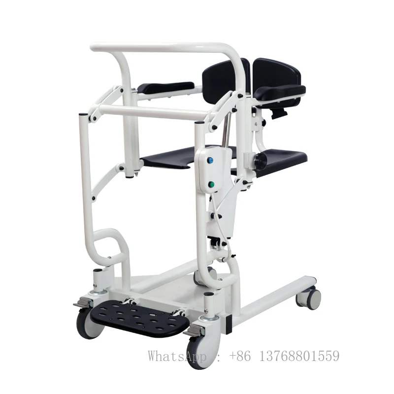 Wholesale Remote Control Medical Portable Toilet Wheelchair- Move Elderly Patient Nursing Transfer Chair with Commode