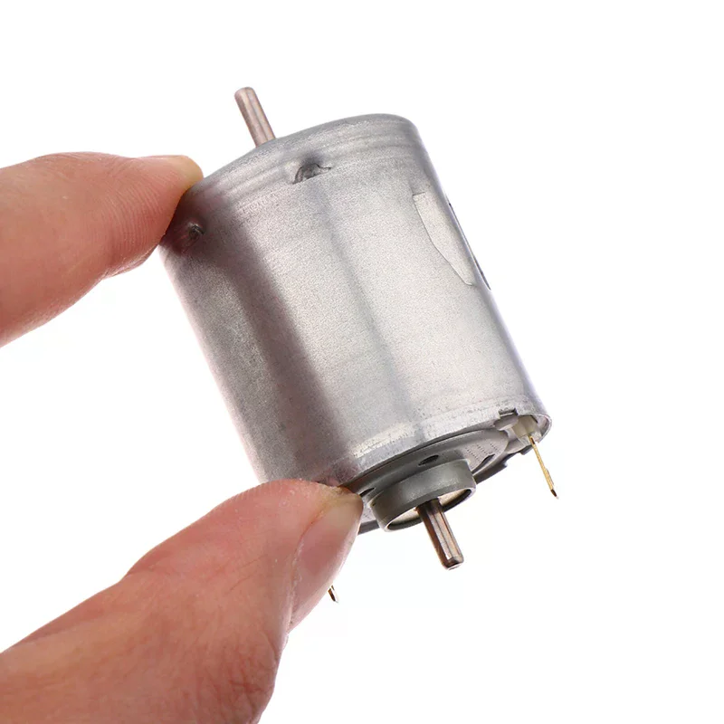 360SH DC12V-24V Motor 13800RPM High Speed Carbon Brush Micro Motor For DIY Toys Hair Dryer Electric Fans Accessories