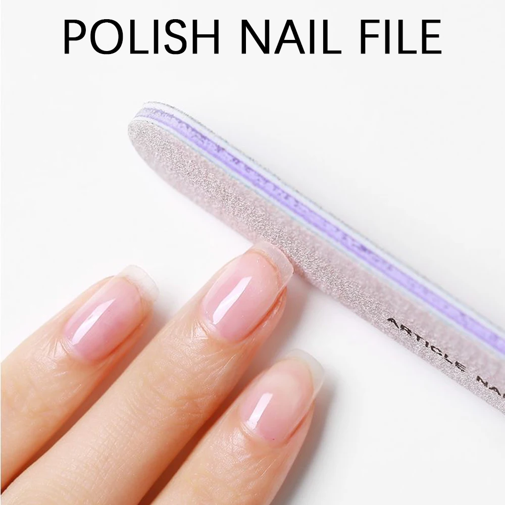 Novice Nail Polish Remover Set 4 IN 1 Steel Push Nails File Nutrient Solution Armor-Removal Suit