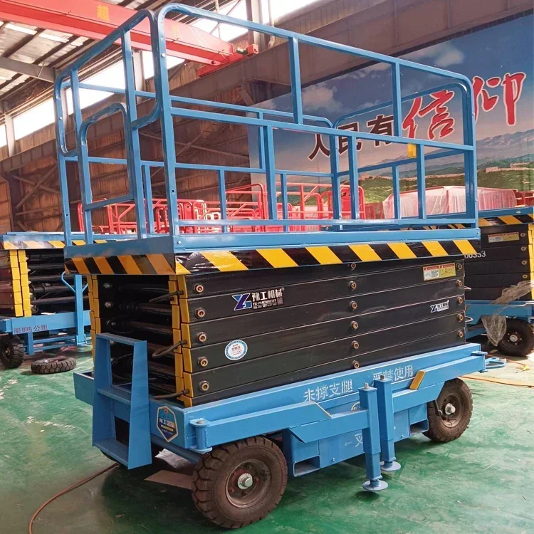 

YUGONG Hot 4M 6M 8M 10M Small Hydraulic Fixed Scissor Lift Platform Self- Propelled Scissor Lift Factory for Sale