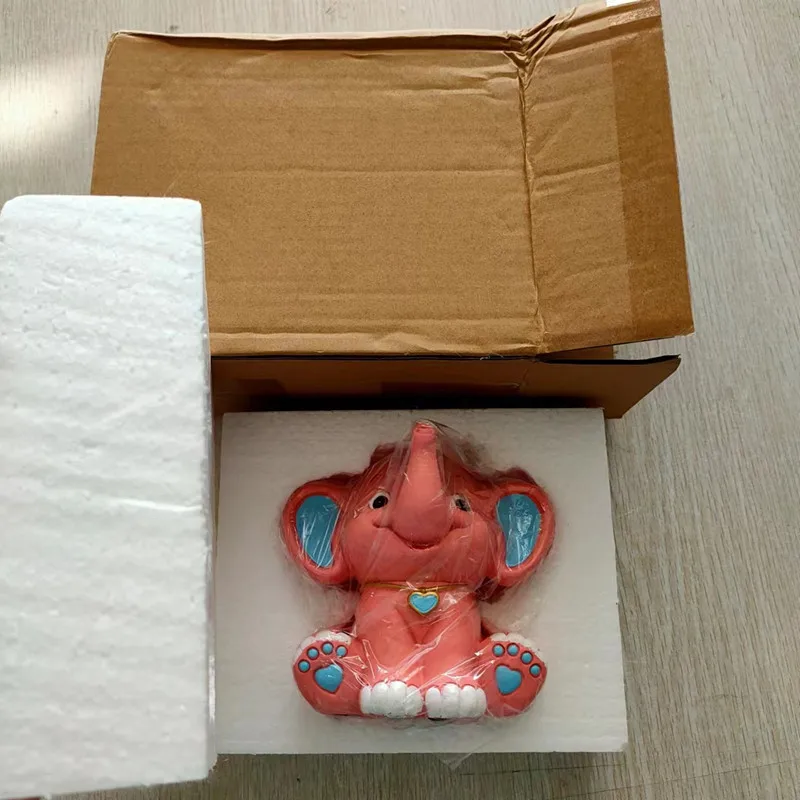 4 colori elefante moneta salvadanaio bambini bambini salvadanaio regalo di capodanno decorazioni per la casa