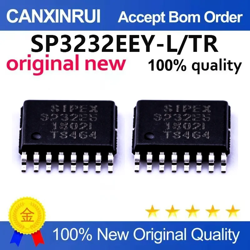 (5pcs-100pcs)Brand new original SP3232EEY-LTR RS232 chip package TSSOP-16