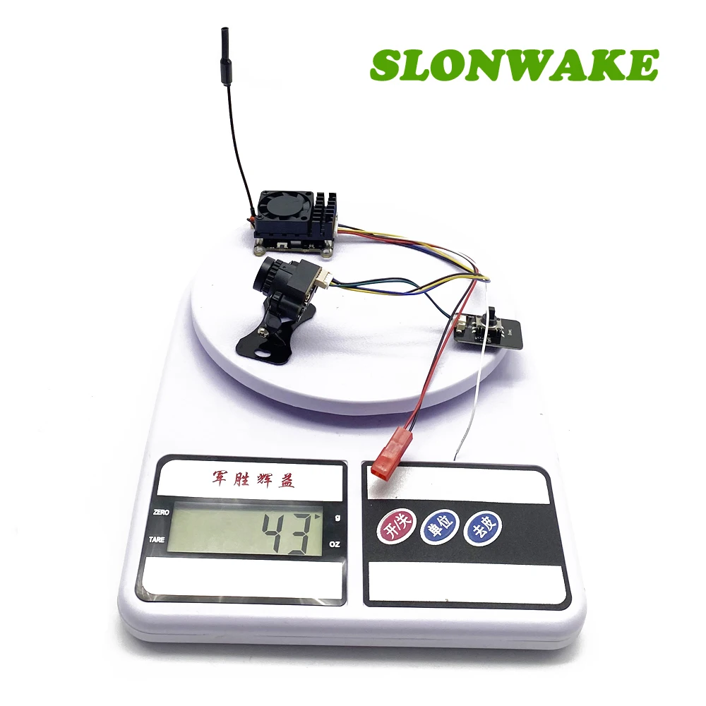 5.8G 48CH 2000MW FPV Wireless Transmitter VTX adjustable Range Over 20Km and 1200TVl fpv camera use for FPV Camera Kit for plane view 6