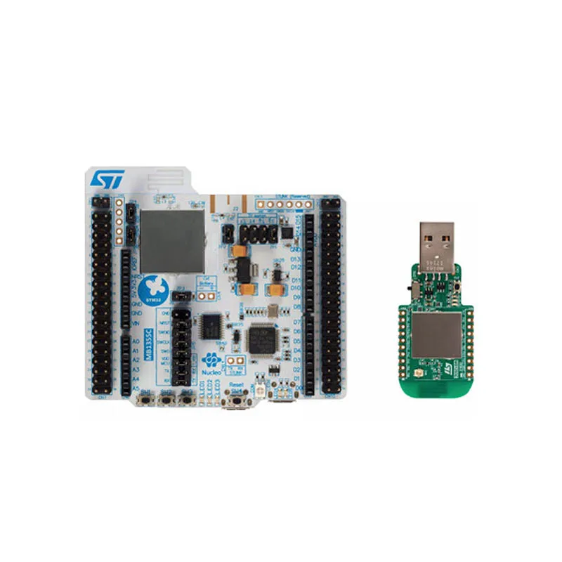 

Комплекты разработки P-NUCLEO-WB55 BLE Pack, включая USB-ключ и 68 с MCU STM32WB55