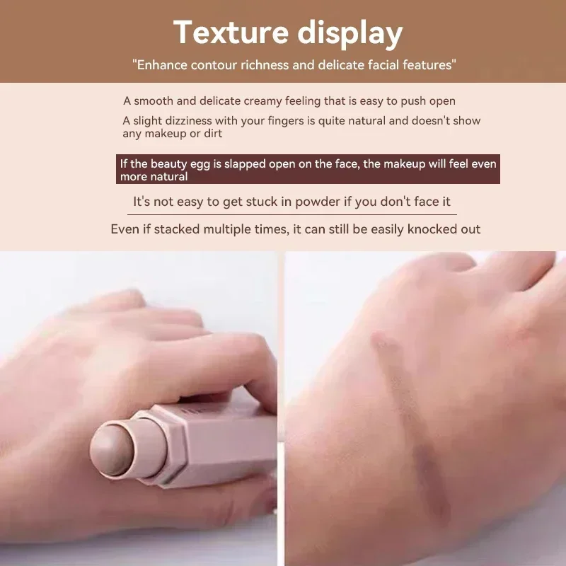 Bronzer Correttore Contouring Stick Trucco Evidenziatore viso a lunga durata Ombra per trucco Cosmetici illuminanti per il viso di alta qualità