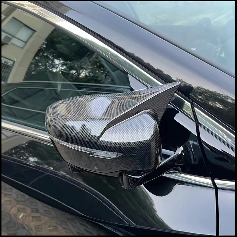 

For Nissan Murano 2015-2022 Door Side Wing Rearview Mirror Cover Cap Sticker Trim Car Styling Auto Accessories
