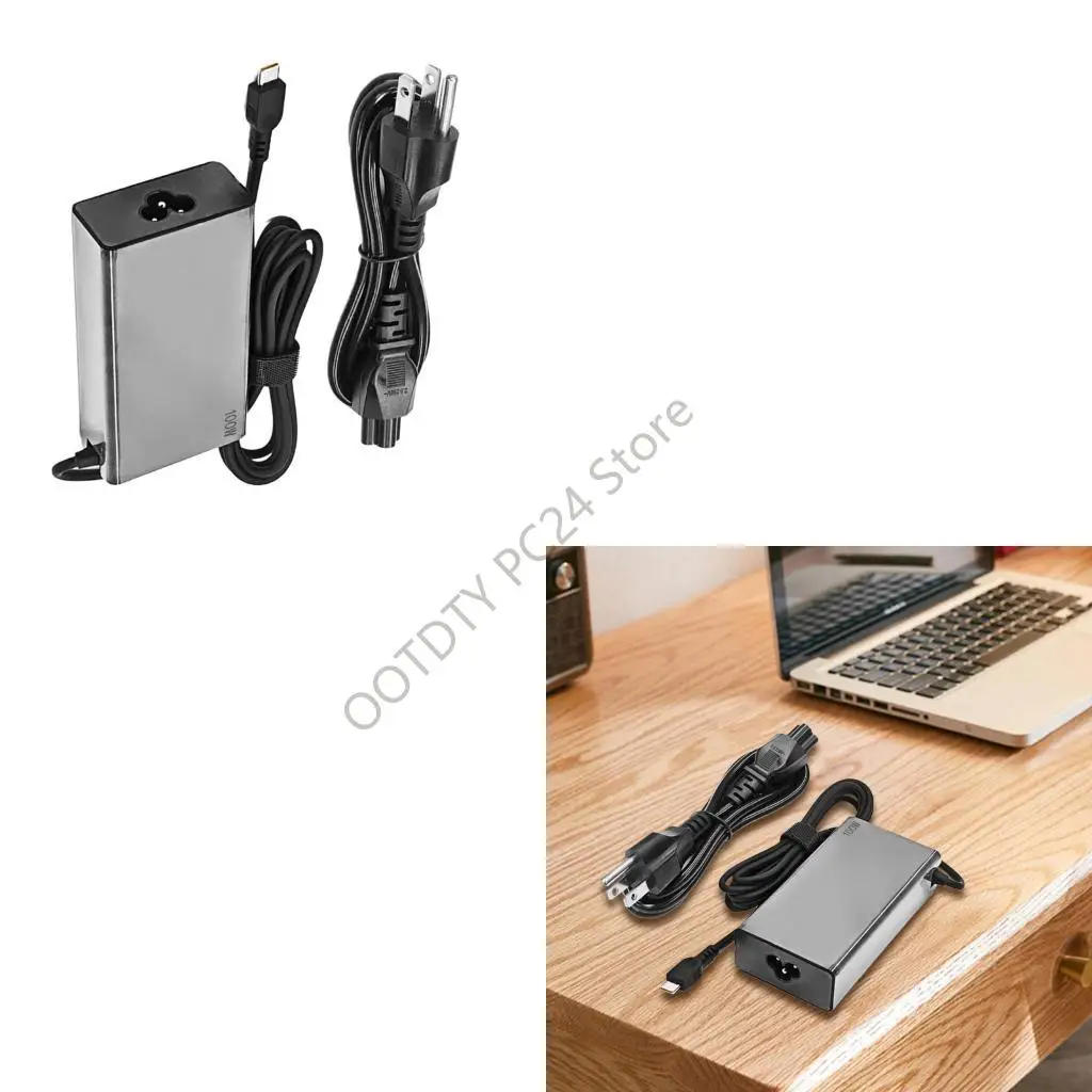 

H7BA 100W Type C Laptop Power Adapter Rapid Charging for Notebook Computers