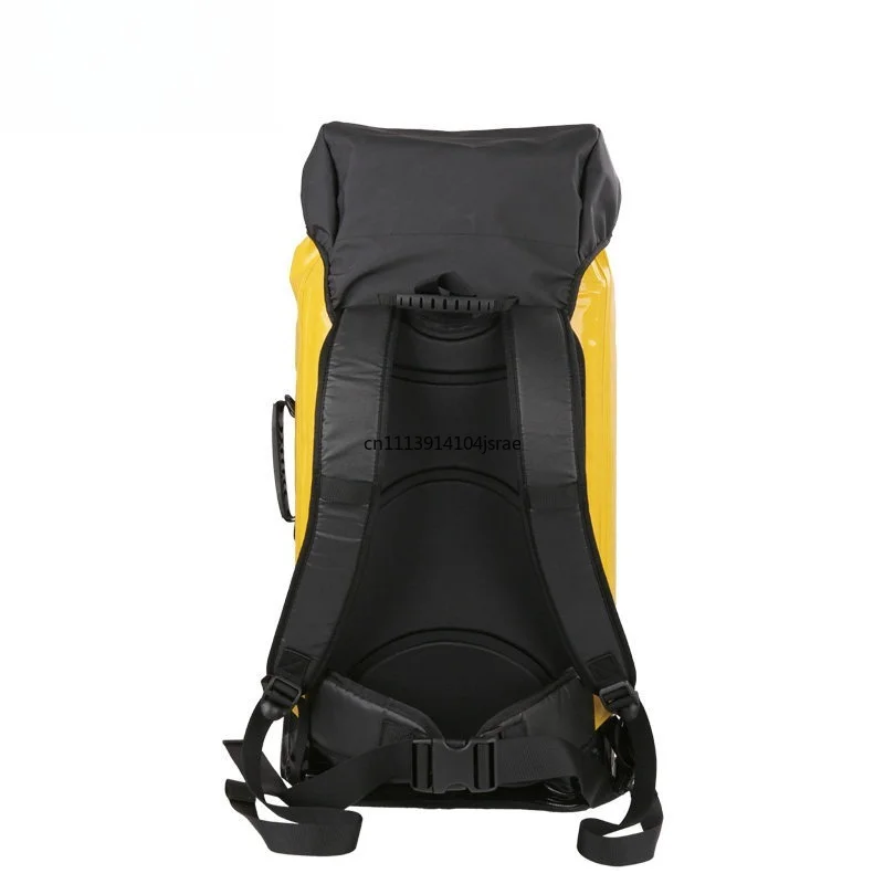 For 32L 45L Waterproof Rope Backpack Canyoning Caving Dry Bag Rock Climbing Abseiling Rescue Storage Pack