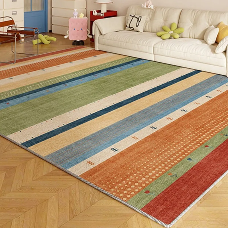Berry Dopamine Style Carpet for Living Room Home Decor Sofa Coffee Table Non Slip Floor Mat Easy Clean Bedroom Bedside Rug Tapis
