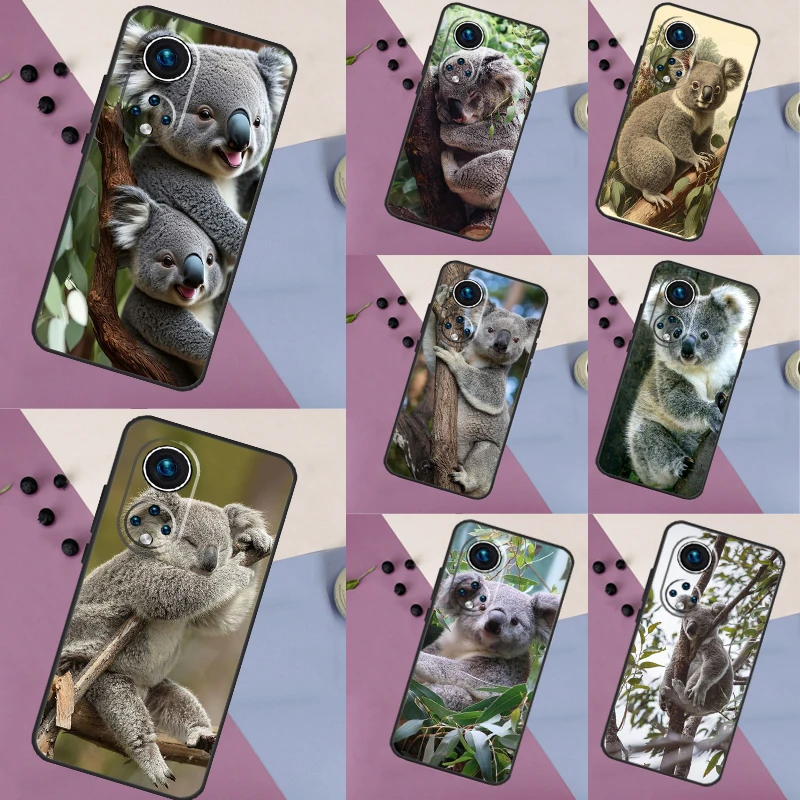 Koala Case For Honor 90 70 50 Lite Magic 5 Pro Cover For Honor X8 X9 X7 X8a X9a X7a X6a X9b 9X 8X