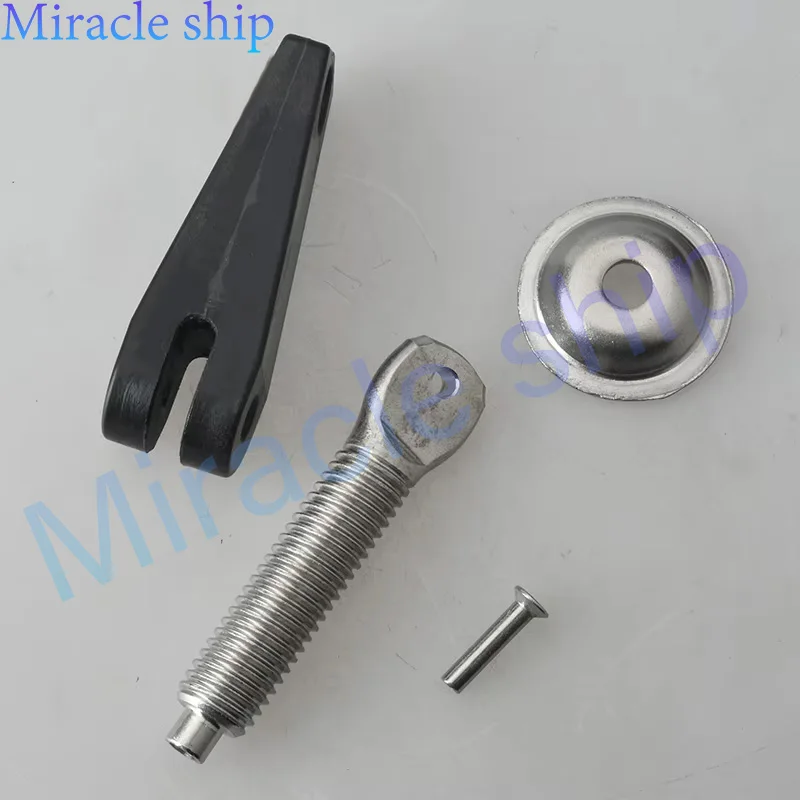 6E0-43118 Clamp Screw Set Transom Pad Plate Swivel Pin for Yamaha Outboard Motor 6E0-43118-00 6G1-43116 Boat Engine Parts