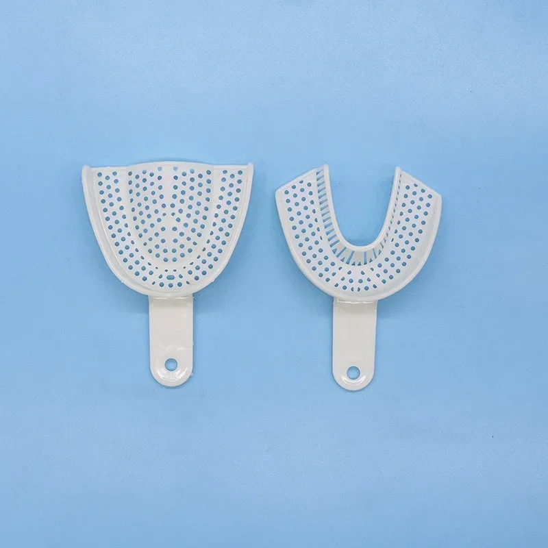 1Pcs Colorful Dental Impression Trays Plastic Materials Teeth Holder