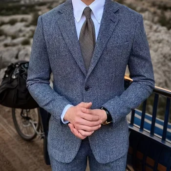 بدلة رجالية بريطانية كلاسيكية ...