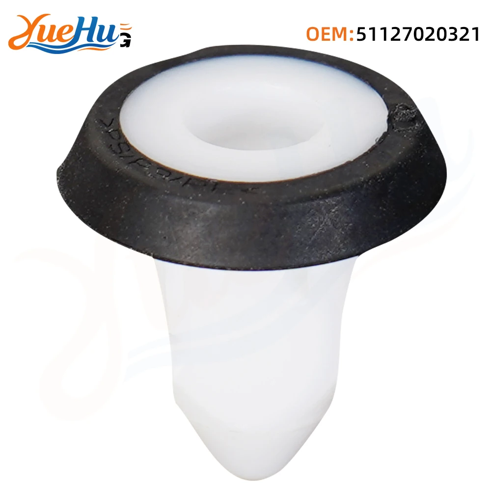 

YUEHU 25PCS Car License Plate Bracket Fastening Kits Expansion nut 51127020321 Compati ble with BMW