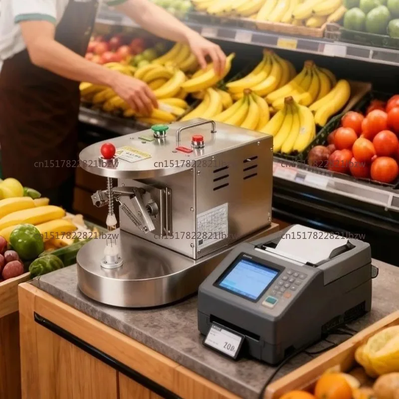 Commercial Fully Automatic Fruit Peeler for Oranges, Mandarins, and Pears – Electric Countertop Peeling Machine