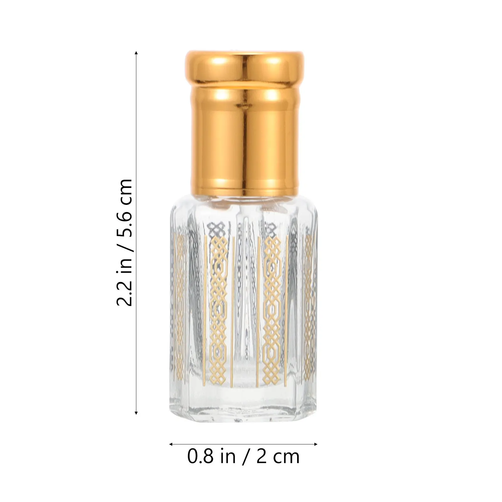 6Pcs Essential Oil Roller Bottles Small Portable Glass Containers for Travel DIY Perfume Roll-on Bottles Glass Containers view 5