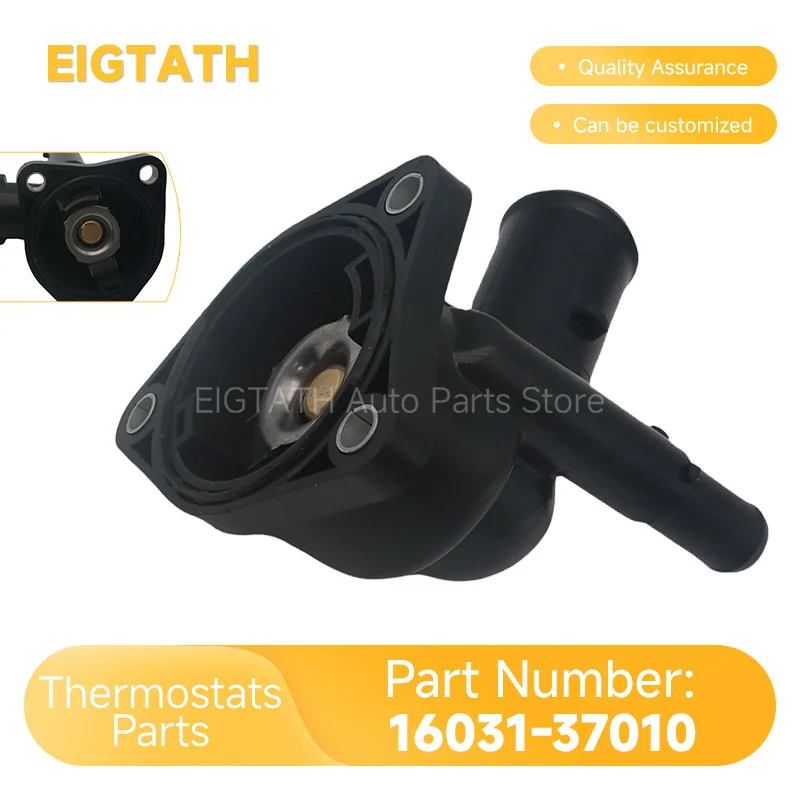 16031-37010 Thermostat Assembly High Quality For Toyota Corolla 1.8L 2014-2019 Matrix Prius Lexus CT200h Car Accessories Tools
