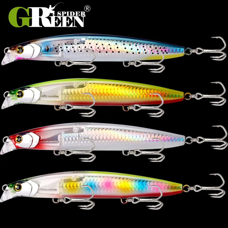 

GREENSPIDER Common To Seawater and Fresh Water Sinking Fishing Lure Short Lip Pencil 140mm 31g Long Casting Saltwater Hard Baits