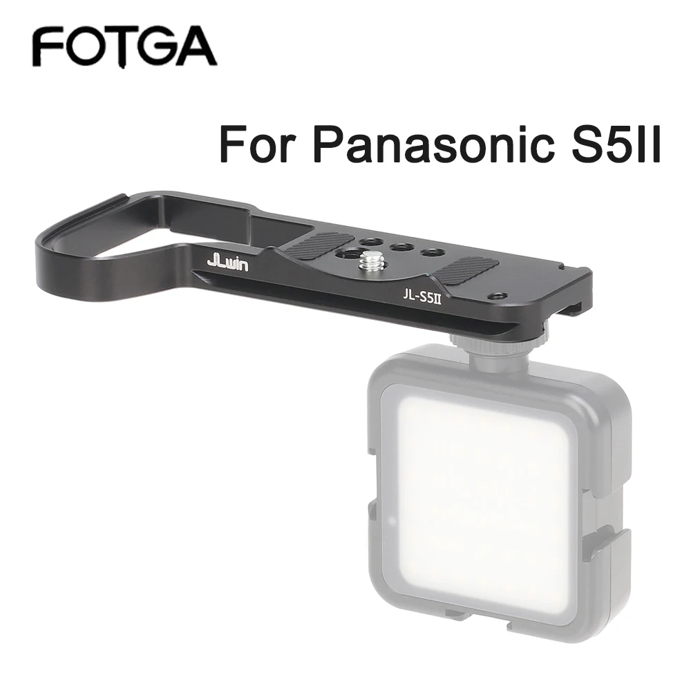 

FOTGA Baseplate For Panasonic S5II S5IIX G9II Mirrorless Digital Camera Accessorie Quick Release Plate Aluminum Alloy Tripod Kit