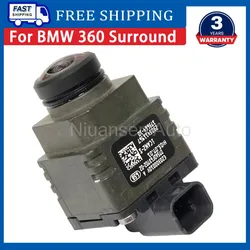 Front rear left right reversing Surround View Camera For BMW iCam2-S X3 iX3 X4 G08 X5 G05 66537944131 665394957426 66535A0F6D7