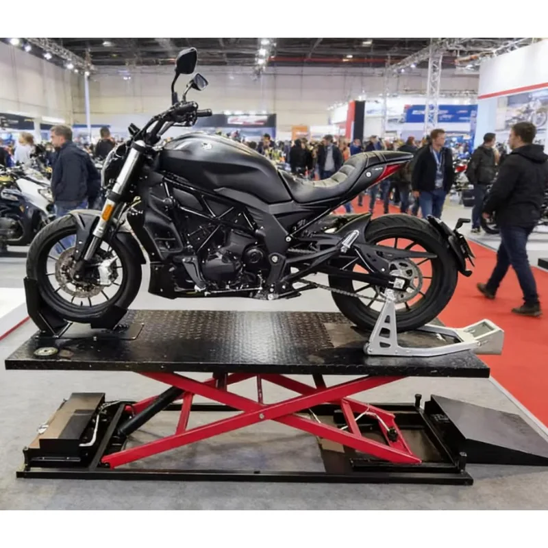 Portable Motorcycle Repair Lift Table Motorcycle Maintenance Tool Machine Durable