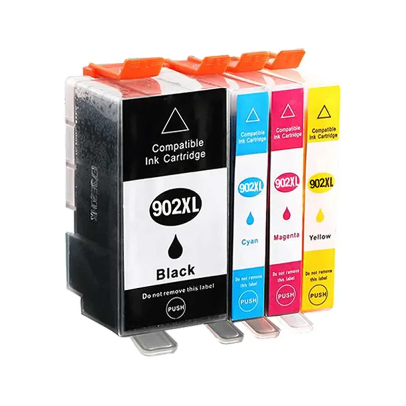 1set New 902XL 906XL ink cartridge For HP OfficeJet 6950 6951 6954 6958  6960 6962 6968 6970 6975 6978 6979 6860 printer 902 906