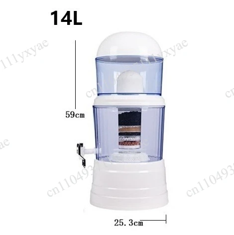 14L16L water purification bucket mineral water filter direct drinking water ceramic core image 5