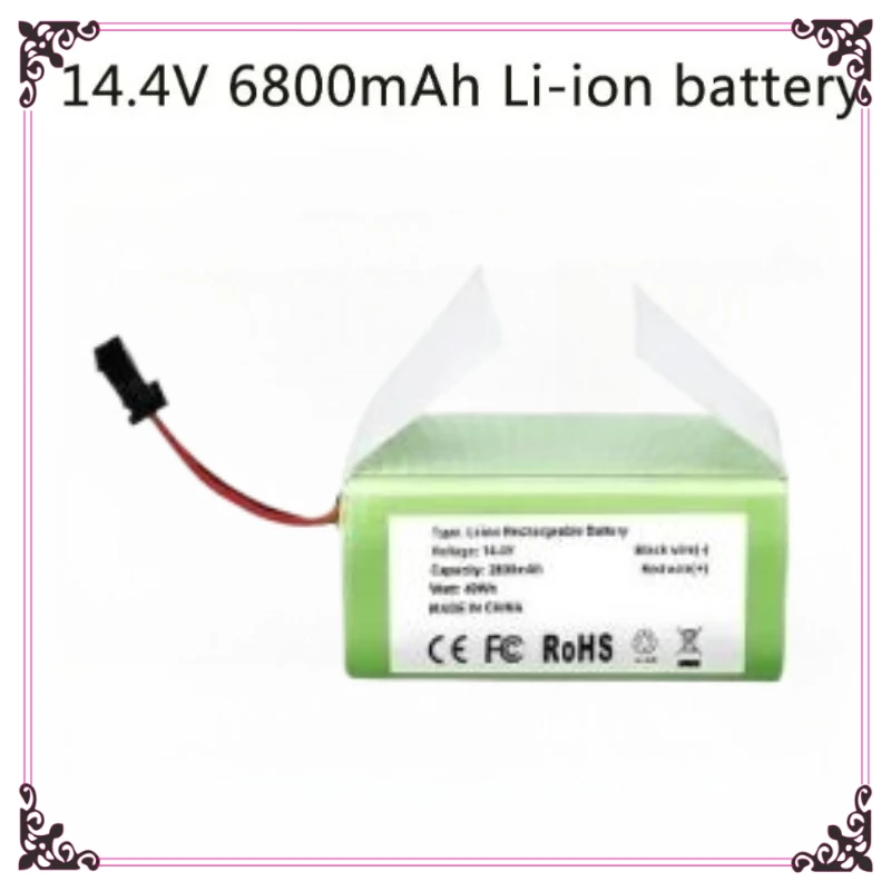 

For Conga Excellence 950 990 1090 1790 1990 Deebot N79S N79 DN622 Eufy Robovac 11S 12 X500 NEW 14.4V 6800mAh Li-ion Battery