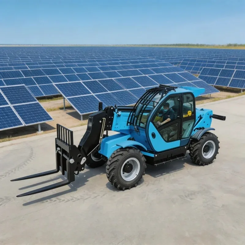 FOB Multi Purpose Telescopic Loader With Pallet Forks For Construction Professional Manufacturer Transportation Equipment