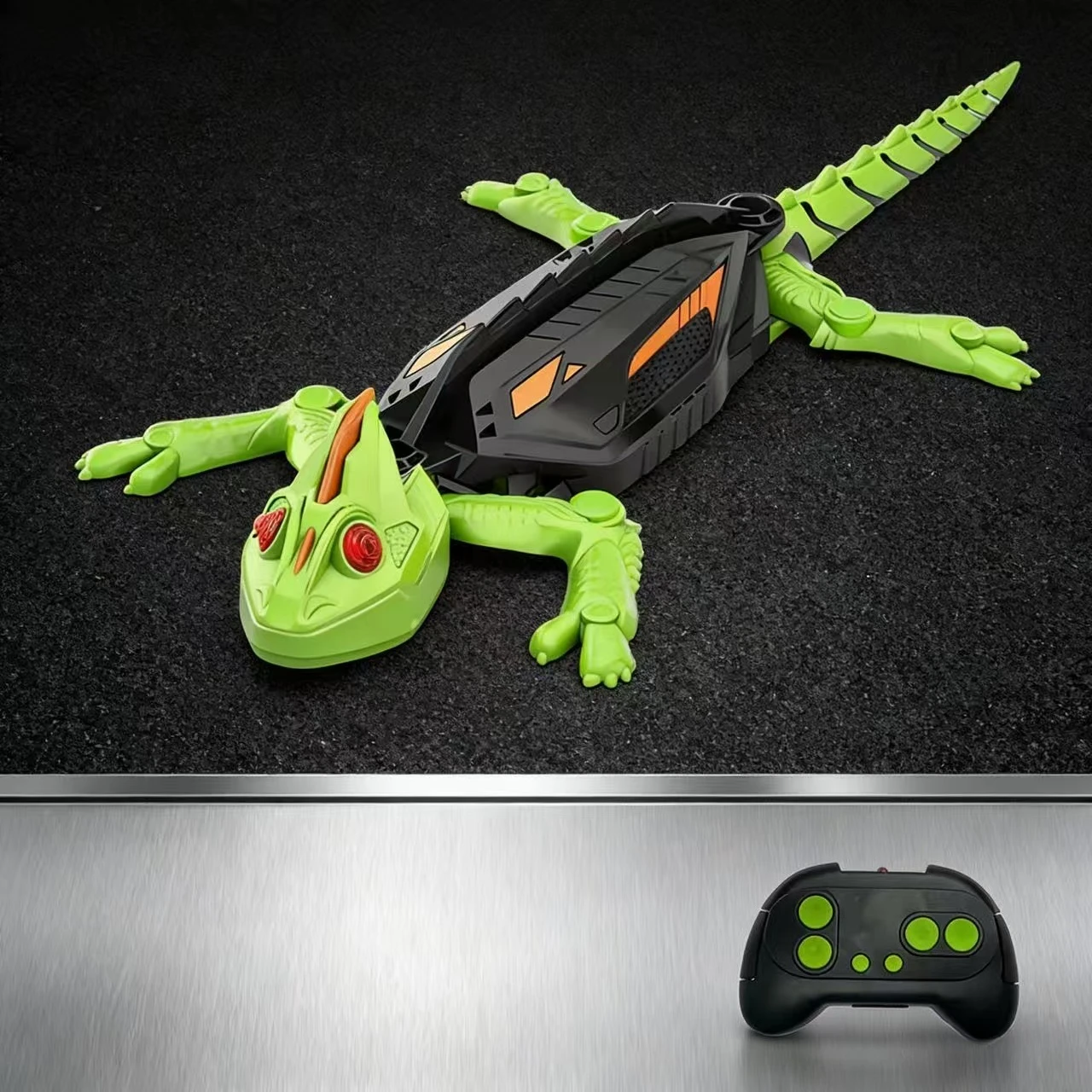 لعبة التحكم عن بعد لديكور عيد الميلاد، روبوت تسلق الجدران بيونيك أبو بريص للأسطح الزجاجية