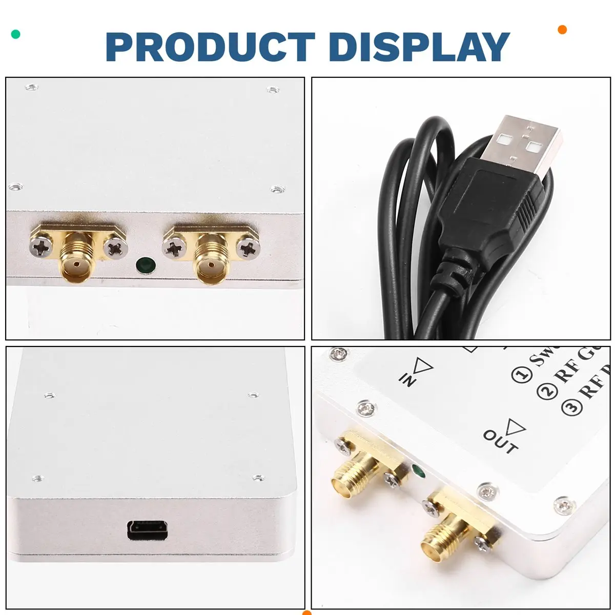 wilwill NWT-40 Virtual Sweep Frequency Generator, 10K-40MHz Radio Frequency Signal Generator, Shortwave VFO Generator