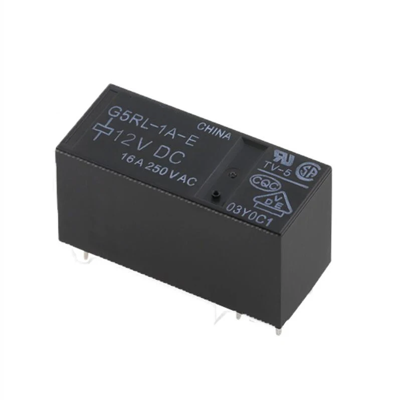 

HOT 12V relay G5RL-1A-E-12VDC G5RL 1A E 12VDC G5RL1AE12VDC A set of normally open DC12V 12VDC 12V 16A 6PIN