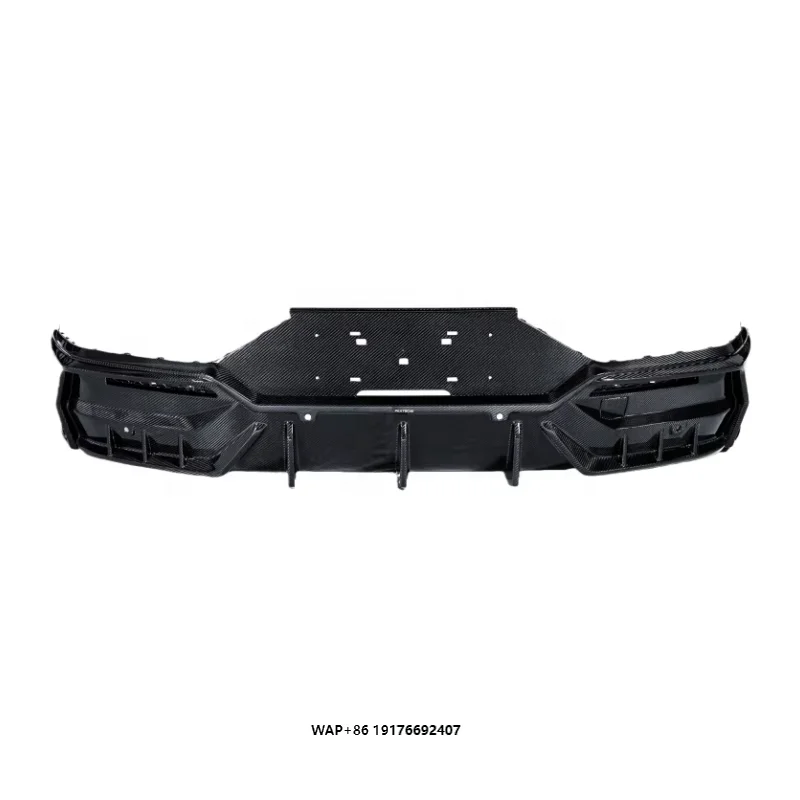 PK Style Dry Carbon Fiber Rear Diffuser Rear Lip Rear Bumper Diffuser Body Kit for Lotus Eletre