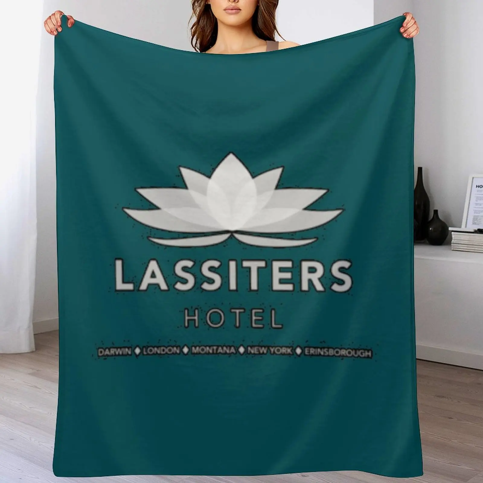 

Lassiters Hotel Throw Blanket Decorative Beds Hairy Decorative Sofa valentine gift ideas Blankets