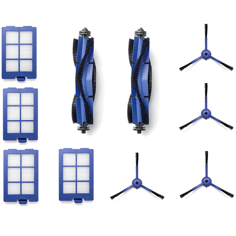 Роликовая щетка, боковая щетка и фильтрующие роликовые щетки, сменные роликовые щетки для гибридного робота-пылесоса Robovac X8
