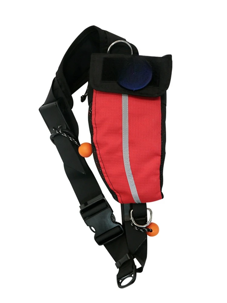 

Waist-mounted rescue rope throwing bag Water rescue rope throwing waist bag