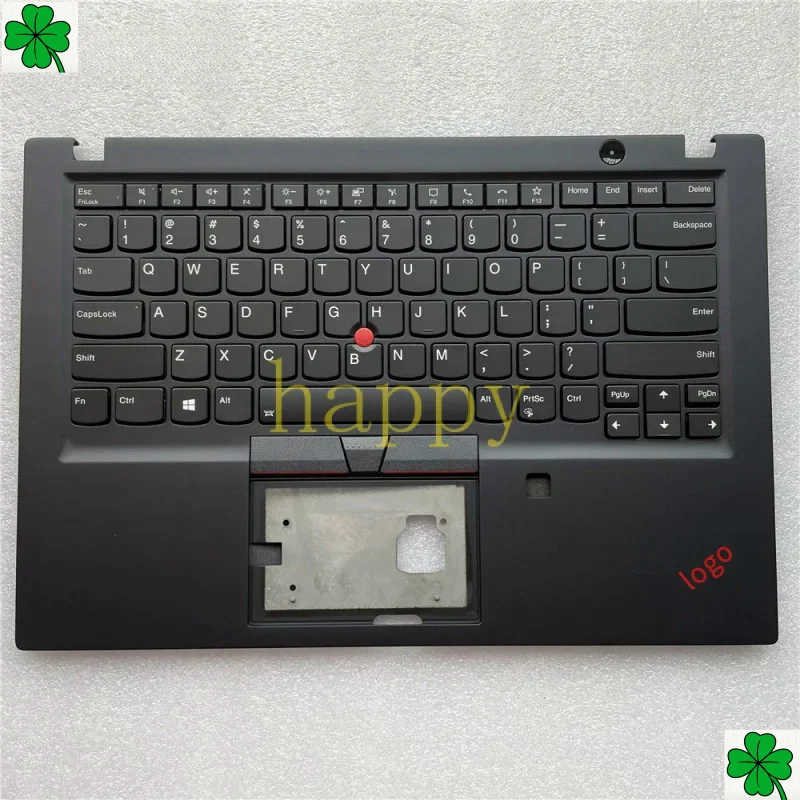 US New Original Laptop for Lenovo ThinkPad T490s T495s T14s  Palmrest With English Backlit Keyboard 1 set 02HM280