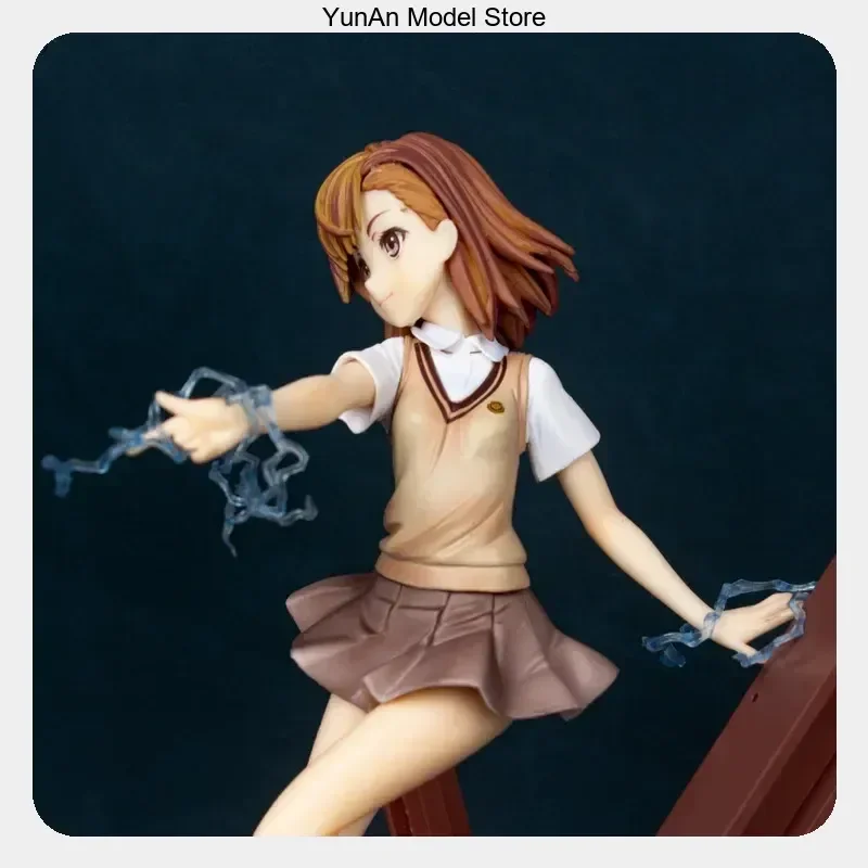 

Anime Figure Model Statue Collection Desktop Decoration Ornament 26cm Toaru Majutsu No Index Lv5 Railgun Misaka Mikoto