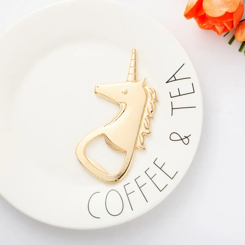 

Alloy Unicorn Bottle Opener, Creative Wedding Gift, European Wedding Supplies, Promotional Gift