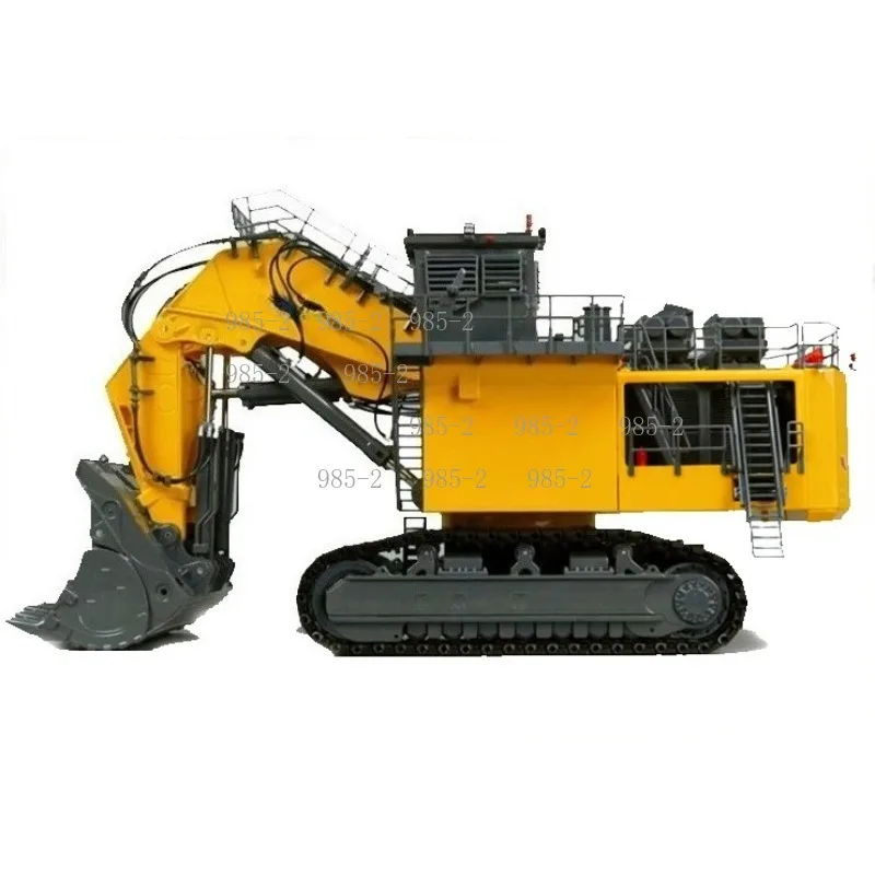 XE7000 Mining Machinery Model, 1/50 Ratio Zinc Alloy Metal Excavator, Simulation Construction Equipment Ornament
