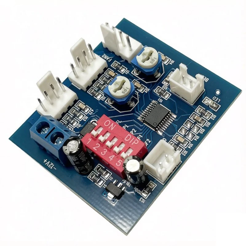 DC 12V 5A PWM CPU Fan Temperature Speed Controller Module NTC Temperature Probe Sensing Auto Speed Adjust
