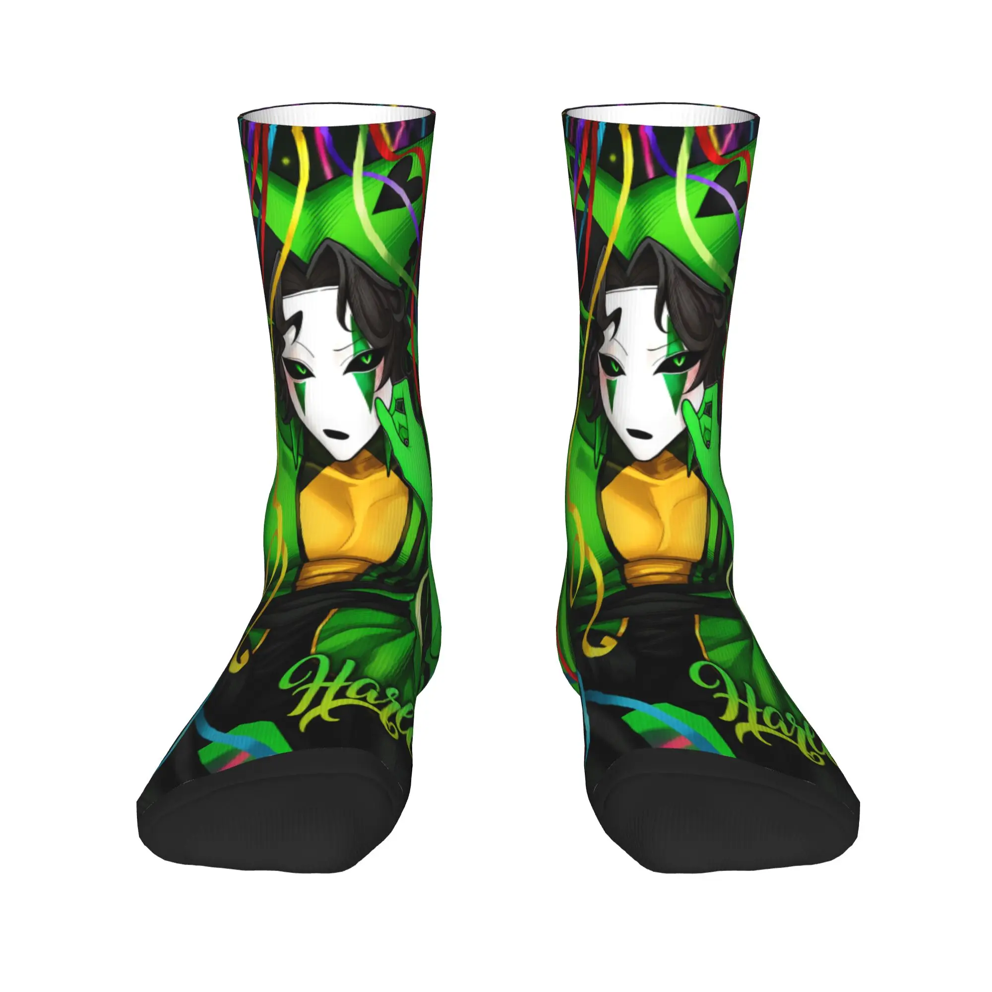 Freak Circus Color Witch Socks  Graphic Stockings Anti Bacterial Women Men Socks Breathable Winter Funny Running Sports Socks