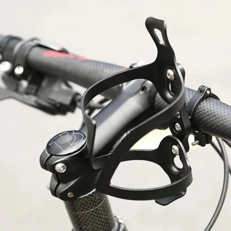 Aluminum Alloy Bicycle Bottle Cage Conversion Metal Colorful Bike Bottle Holder Adaptor Tea Cup Coffee Cup Holder