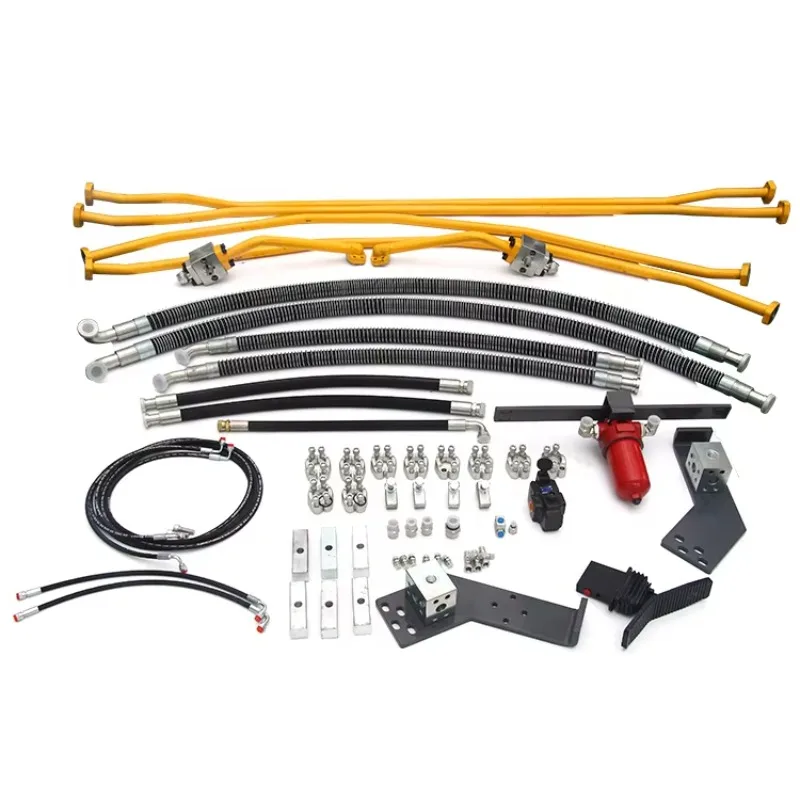 Hydraulic crusher installation kit Hammer line excavator auxiliary pipeline