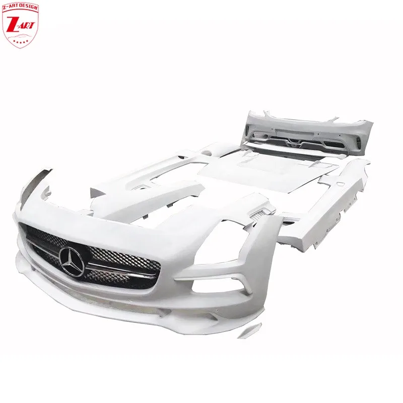 Z-ART SLS AMG Black Series Body Kit for Mercedes Benz R197 SLS AMG Performance Body Kit for Mercedes AMG R197 SLS AMG BS BodyKit